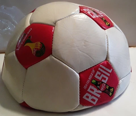 2014 WORLD CUP SOCCER BALL COCA COLA NEW Cover
