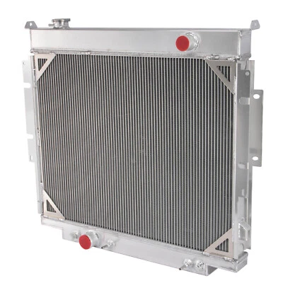 3-Row Aluminum Radiator For 1983-1994 Ford F150 F250 F350 F59 Diesel 6.9 7.3L V8 Foto 1 de 4