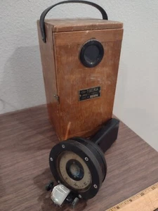 Tokura hand bearing Compass With wood Box, Lights Up - Picture 1 of 7