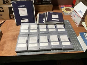 Vintage ASME P.E. Exam Review VHS Tapes And Booklets, 10 Tapes 10 Booklets - Picture 1 of 10