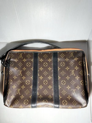 Authentic LOUIS VUITTON Monogram NO LV Friends Keepall pouch M80130 pouch  READ - Image 1 of 4