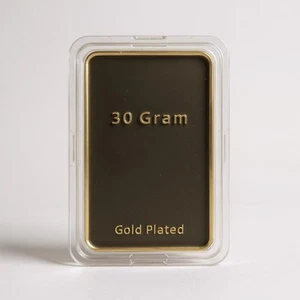 1g un gramo de oro 999 lingotes de 24 quilates "30 gramos" 1 onza "oro fino" - Imagen 1 de 6