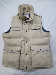 Field & Stream Down Filled Puffer Vest Mens L Gordo & Ferguson Feather Down - Picture 1 of 9
