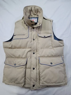 Field & Stream Down Filled Puffer Vest Mens L Gordo & Ferguson Feather Down - Image 1 of 4