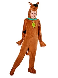 Scooby Doo Kid's Super Deluxe Velour Costume - Size Small (4-6) - Picture 1 of 5