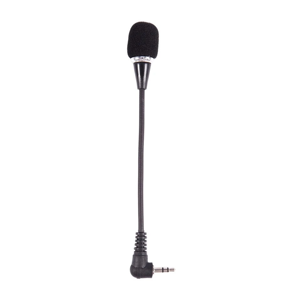 Flexible 3.5mm Jack  Microphone Mic For PC Laptop Desktop Skype  Black N1R5 - Image 1 of 4