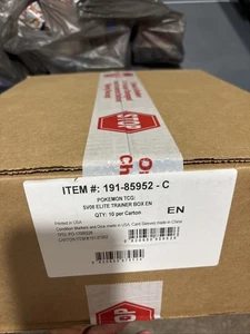 Pokemon SV08 SV Surging Sparks Elite Trainer Box New Sealed Case ETB (10) - Picture 1 of 1