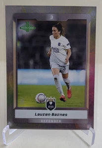 Parkside NWSL 2025 VOL 1 Lauren Barnes lámina brillante #186 Seattle Rein FC/100 - Imagen 1 de 2