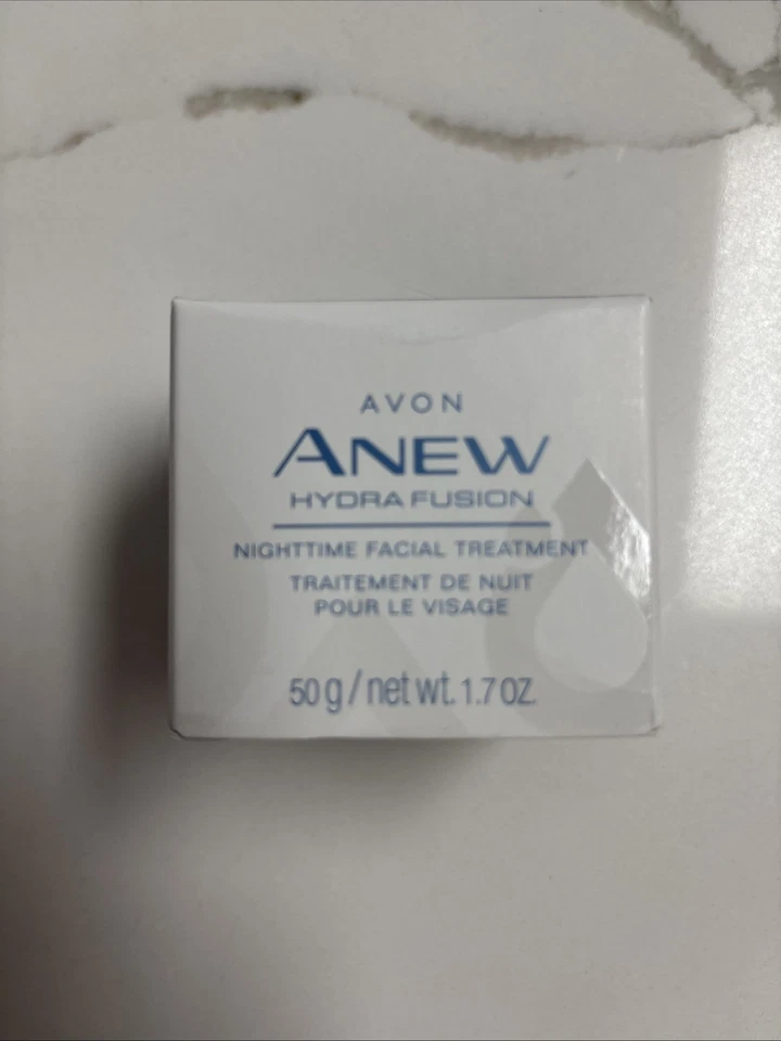Tratamiento facial nocturno Avon ANEW Hydra Fusion tamaño completo 1,7 oz nuevo sellado Foto 1 de 1