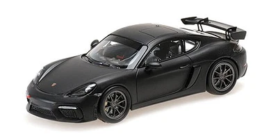 Minichamps 410196101 1/43 PORSCHE 718 CAYMAN GT4 CLUBSPORT 2020 NOIR MAT - Photo 1/4