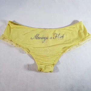 Victoria's Secret sexy Little Things frecher großer gelber Satin-Flirt - Bild 1 von 4