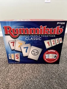 Pressman The Original Rummikub Clásico Juego de Azulejos de Mesa CAJA ABIERTA/bolsa NUNCA USADO - Imagen 1 de 3