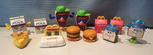 Lote de 12 juguetes Happy Meal intercambiables vintage de McDonalds - Imagen 1 de 1