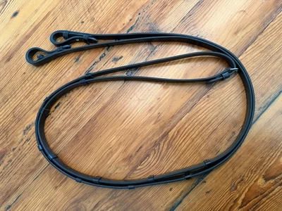 Tota Dressage Reins. XL. Extra-long (58"). Black. Brand new! - Image 1 of 4
