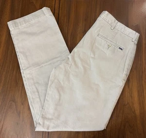 Polo Ralph Lauren Chino Khaki Hose Beige Classic Fit Etikett 34x34 Maße 34x33 - Bild 1 von 12