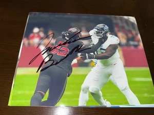 Foto 8x10 firmada por Jordan Burch Arizona Cardinals Oregon - Imagen 1 de 1