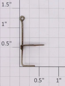 Lionel 2321-27 Single Stanchion and Bracket Assembly (1) - Picture 1 of 1