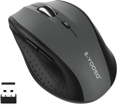 E-YOOSO E-1010 Wireless Optical Mouse, 6 Buttons, 18 Months Battery Life - Image 1 of 4