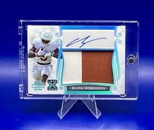 2023 Leaf XRC Bijan Robinson RPA Rookie Patch Auto #d 15/25 Falcons RB - Picture 1 of 8