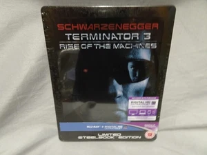 TERMINATOR 3 RISE OF THE MACHINES - Blu-ray - Steelbook - New & Sealed - Picture 1 of 4