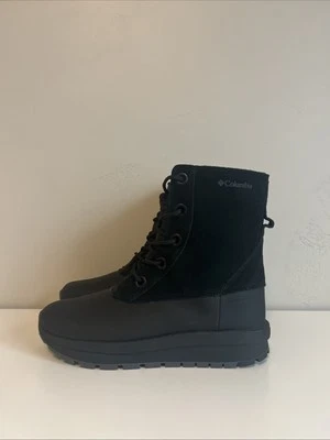 Columbia Moritza Shield Omni-Heat Impermeable Negro Invierno Botas de Nieve Para Mujer’s 10 Foto 1 de 4