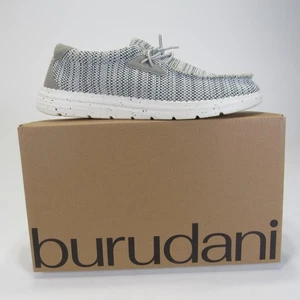 Burudani Shoes Mens Size 8.5 Knit Casual Lightweight Slip On Extra Laces - Picture 1 of 16