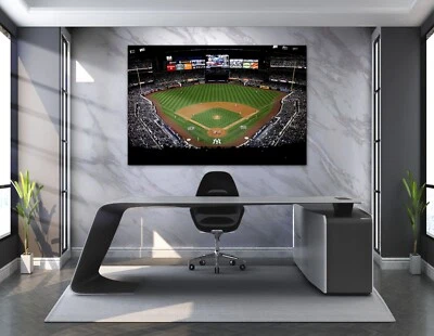 Estadio de béisbol panorámico del Yankee de Nueva York - Estadio del Bronx 36 x 24 Foto 1 de 4