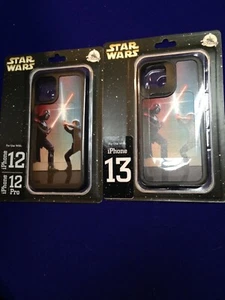DISNEY PARKS STAR WARS LUKE VADER FIGHT iPHONE 12/12 PRO Or 13 COVER U PICK - Picture 1 of 6
