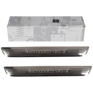 2x ORIGINAL Mercedes Einstiegsleiste Abdeckleiste W205 W213 vorne 2056800035 - Afbeelding 1 van 2