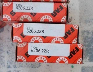 Lot de 3 roulements FAG 6206.2ZR 30x62x16 mm - Imagen 1 de 5