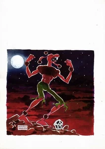 GIANCARLO CARACUZZO - Tavola originale Zio Tibia n.3 Copertina - Picture 1 of 1