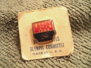 Vintage Pin, 1984 USA Olympic Committee - Picture 1 of 4