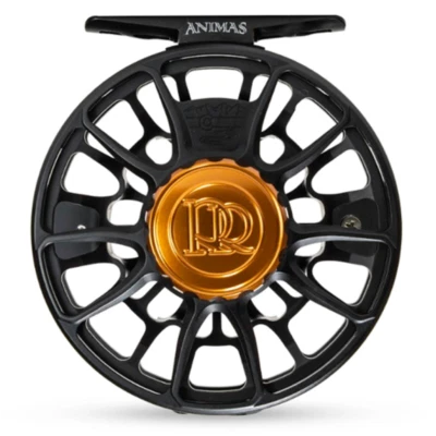 ROSS ANIMAS 5/6 WT FLY REEL MATTE BLACK + FREE $80 FLY LINE, BACKING, U.S. SHIP - image 1 of 4