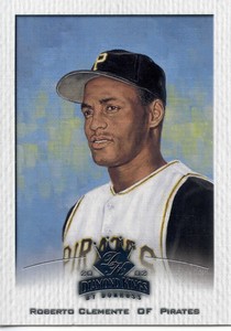 2002 Donruss Diamond Kings Sample Gold #123 Roberto Clemente