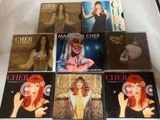 Cher 8 CD Lot Rare Singles Interview Disc