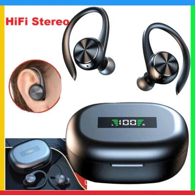 Waterproof Wireless TWS Earphones Bluetooth 5.0 In Ear Earbuds Sports Headset - Image 1 of 4