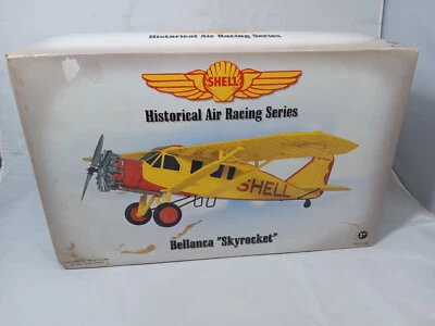 SHELL HISTORICAL AIR RACING  Series 2 Diecast Airplane 2002 BELLANCA Skyrocket - Image 1 of 4
