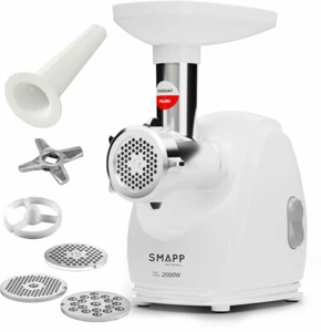 SMAPP/ZELMOTOR 489.8 PICADORA DE CARNE ELÉCTRICA, AMOLADORA, 3 COLADORES, 2000W, NUEVO - Imagen 1 de 8