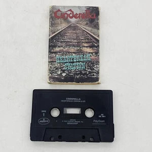 Cinderella Heartbreak Station Cassette Single Love Gone Bad Hair Rock Band Music - Picture 1 of 9
