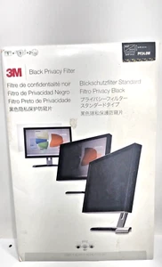 3M PF24.0W Privacy Filter Black Cover For 24.0 Inch Wide Screen Monitor - Picture 1 of 9