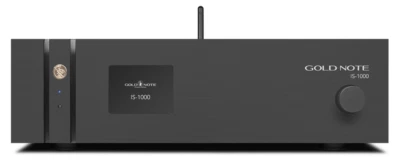 GOLD NOTE IS-1000 MKII DELUXE NERO AMPLIFICATORE INTEGRATO STREAMER - Immagine 1 di 2