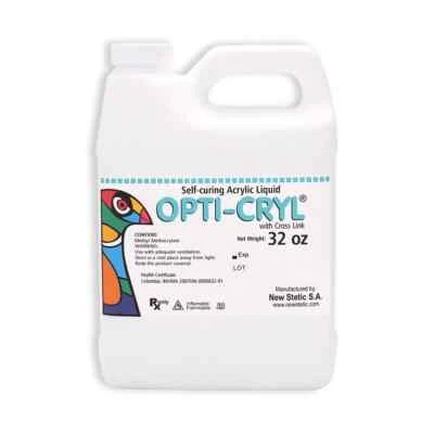 NEW STETIC OPTI-CRYL SELF CURING ACRYLIC 32oz LIQUID MONOMER