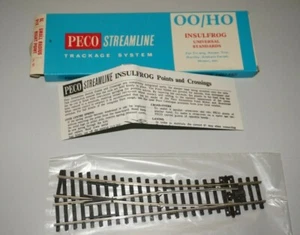 RF14] Peco SL91 Spur H0 Weiche rechts 12° OVP neuwertig - Bild 1 von 1