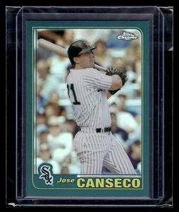 2001 Topps Traded Chrome Retrofractor #T59 Jose Canseco Chicago White Sox EX** - Picture 1 of 2