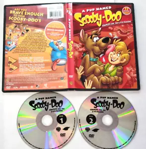 DVD A Pup mit Namen Scooby-Doo komplette Staffel 2, 3, 4 (gereinigt getestet) - Bild 1 von 4