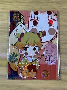 Zenitsu Agatsuma Demon Slayer Kimetsu no Yaiba PR 001 Halloween Card TCG Chaoka - Picture 1 of 2