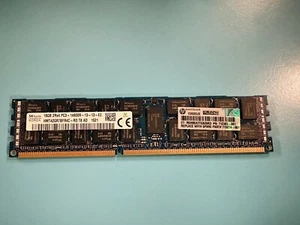 Hynix 16 Go (1 x 16Go) HMT42GR7BFR4C-RD 2Rx4 PC3 - 14900R DDR3 1866Mhz - Photo 1/1