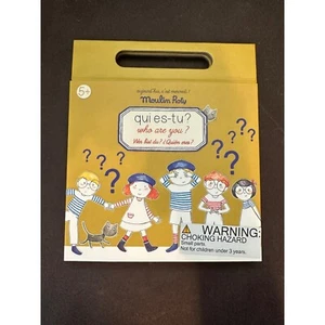 Moulin Roty "Who Are You?" Magnetic Guess Who Game For Kids - Picture 1 of 3