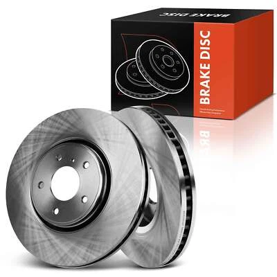 2 件前左右盘式制动转子适用于 INFINITI 2005 - 2012 FX37 FX45 QX70 — 第 1/4 张图片