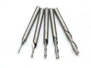 TMAX 5 pc Carbide Downcut Inlay Router Bits Set: 1/8" 3/32" 1/16" 3/64" 1/32" - Picture 1 of 4